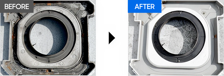 드레인 BEFORE / 드레인 AFTER